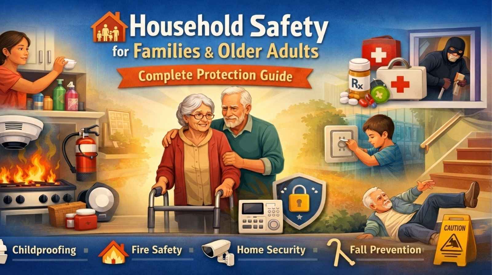 Household Safety for Families & Older Adults: Complete Protection Guide | Bluelotus Enterprises 