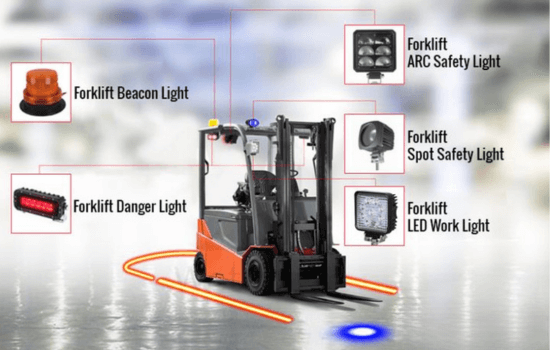 Fork Lift Safety Light System